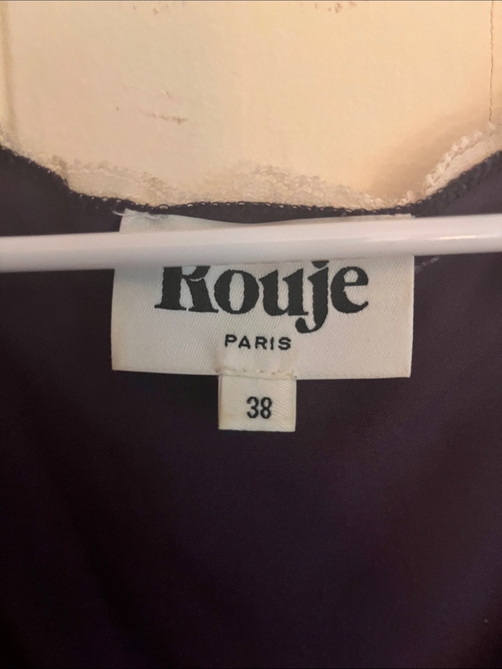 Rouje Paris Sleeveless Dress in Deep Plum - Picture 3 of 3